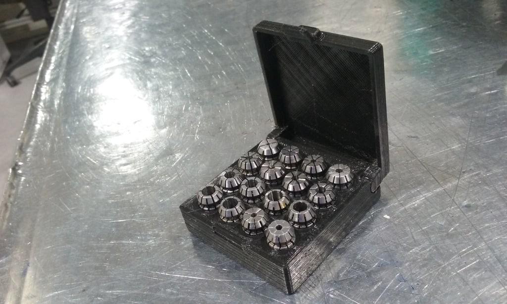ER11 Collet Box CNC Router Machining Collets Tool Holder Storage Organiser Case