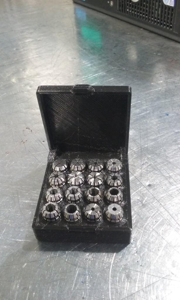 ER11 Collet Box CNC Router Machining Collets Tool Holder Storage Organiser Case