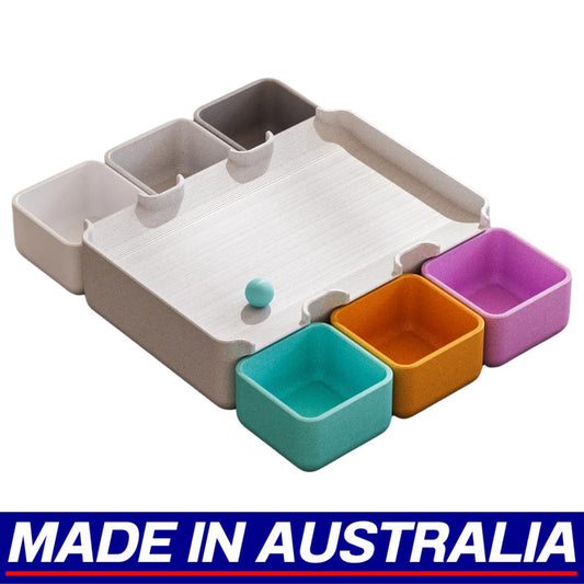 Easy Sorting Tray Bin Desk Drawer Compartment Small Parts Bead Jewelry Screw