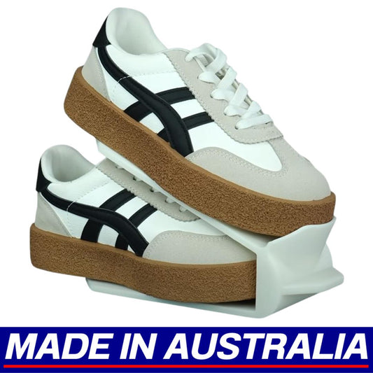 Shoe Rack Display Sneaker Stacking Organiser Stacker Shelf Space Saver Holder