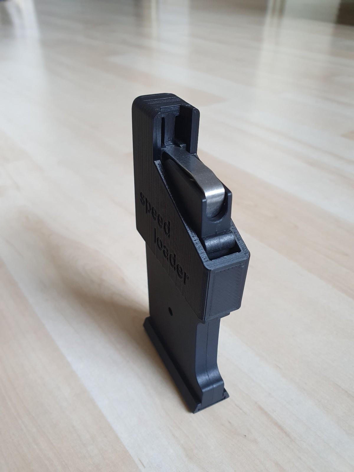 .17HMR 22 Magnum CZ Magazine Speed Loader Universal Thumb Saver Fits All 45X 515