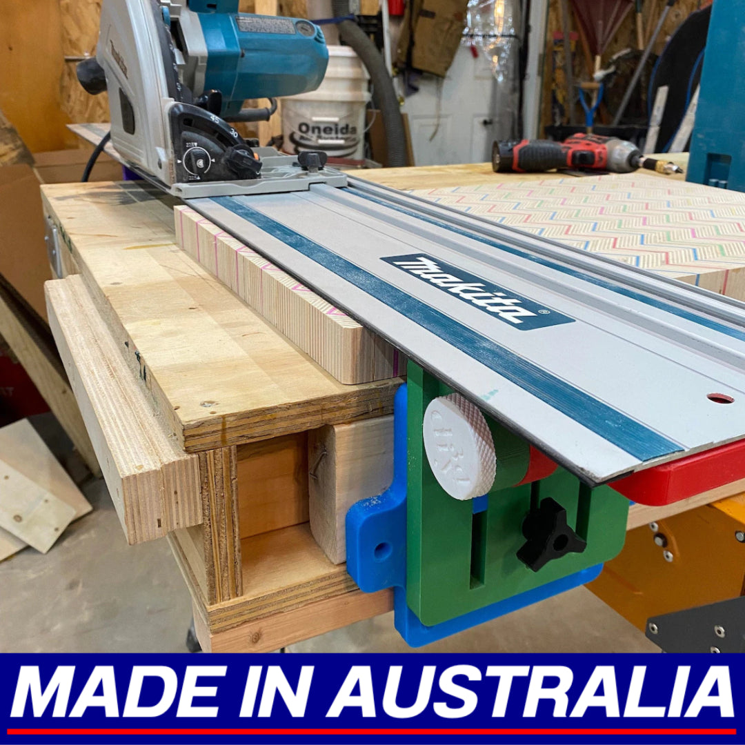 Track Saw Hinge Guide Rail Clamp Bracket Mount Stand Folding Table Makita Dewalt