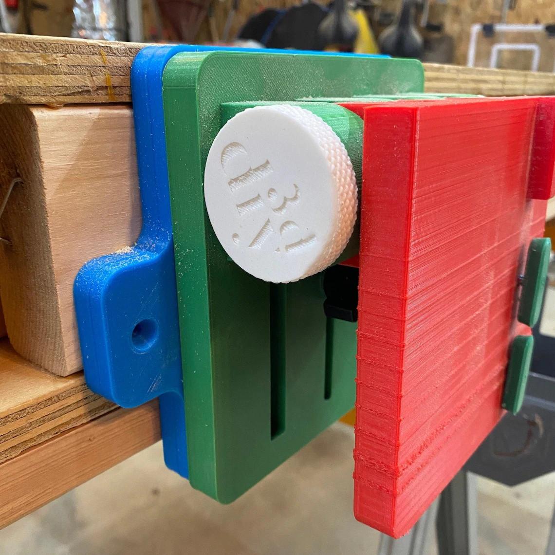 Track Saw Hinge Guide Rail Clamp Bracket Mount Stand Folding Table Makita Dewalt