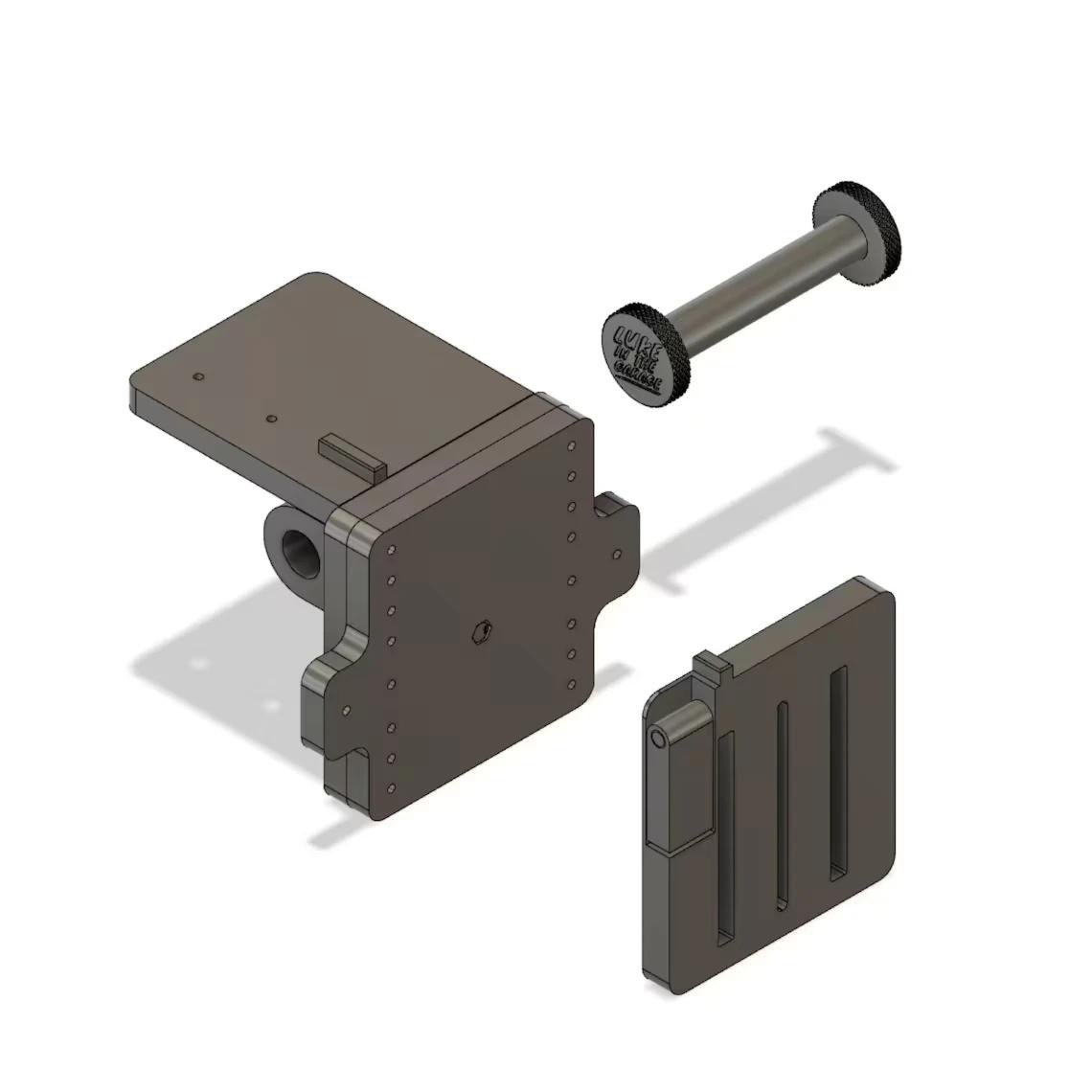 Track Saw Hinge Guide Rail Clamp Bracket Mount Stand Folding Table Makita Dewalt