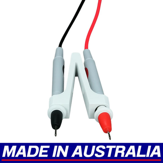 Multimeter Probe Tweezer Holder Ergonomic Grip Solder PCB Tool SMD Test Circuit