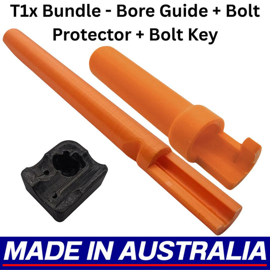 Tikka T1x Bundle - Bolt Holder Protector, Bore Guide Rod Snake, Disassembly Tool