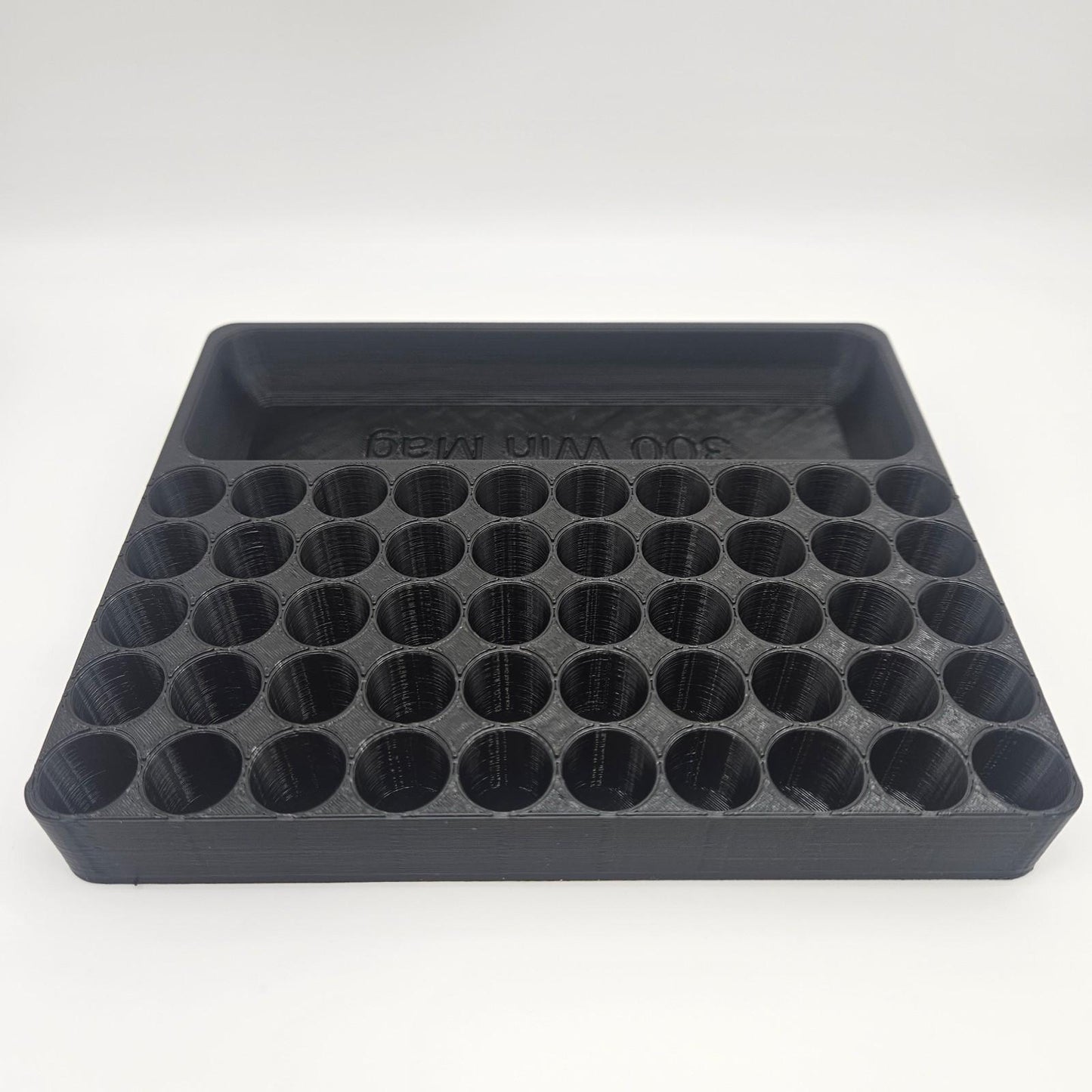 .300 WIN MAG Reloading Block Ammo Stand Ammunition Loading Tray 50 Round