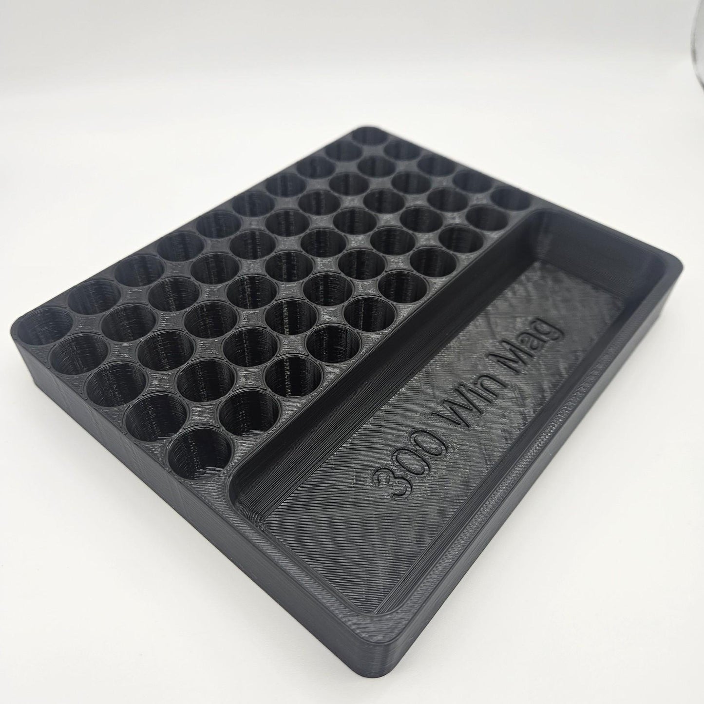 .300 WIN MAG Reloading Block Ammo Stand Ammunition Loading Tray 50 Round