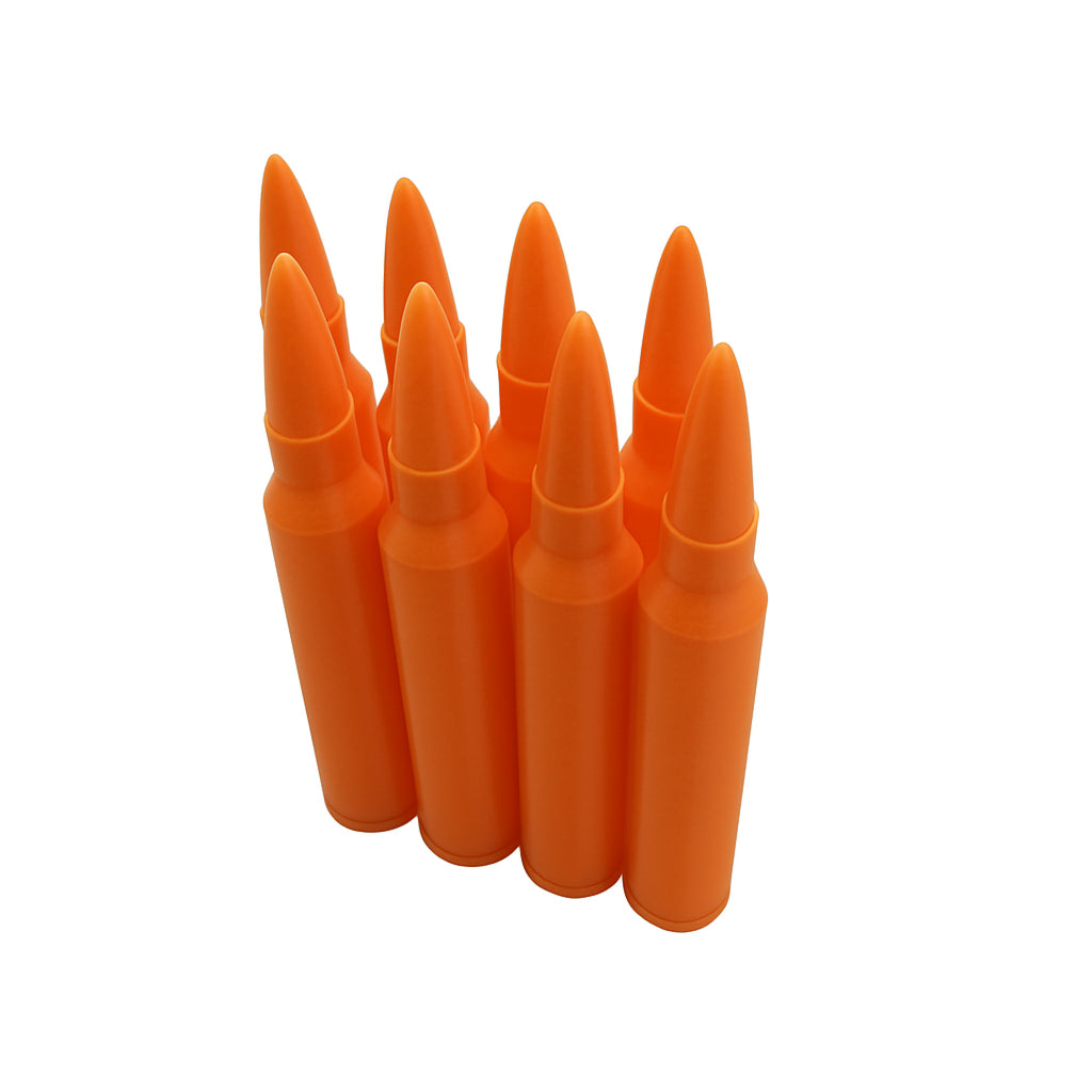 .300 Win Mag - Dummy Rounds 8x Pcs Pack Plastic Training Ammo Centrefire Bullets