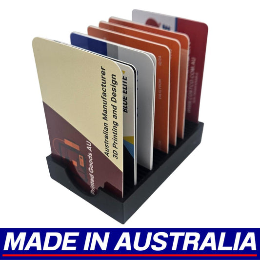 Business Credit ID Card Vertical Holder Stand Display Organiser Storage Rack 60x