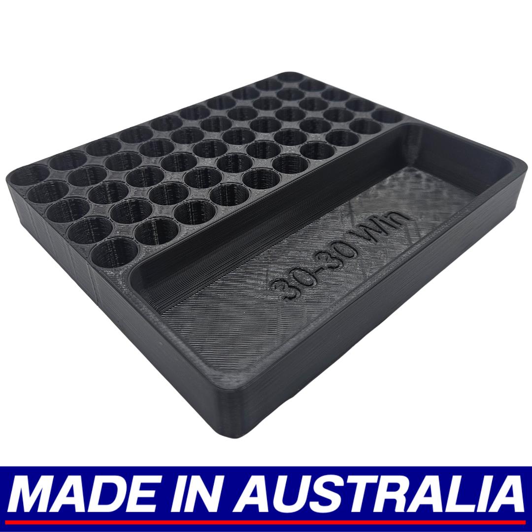 .30-30 Winchester Reloading Block Ammo Stand Ammunition Loading Tray - 50 Round