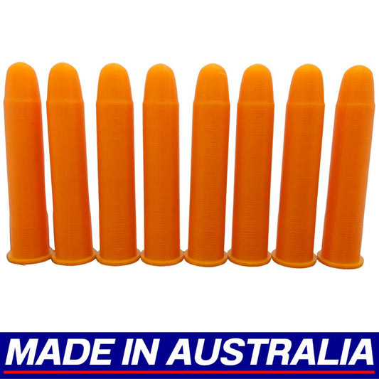 .45-70 Government Snap Caps Dummy Rounds 8 Pcs Plastic Training Ammo Centrefire