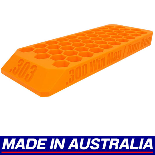 .303 .300 Win Mag 7mm Rem Reloading Block Ammo Stand Ammunition Loading Tray 50