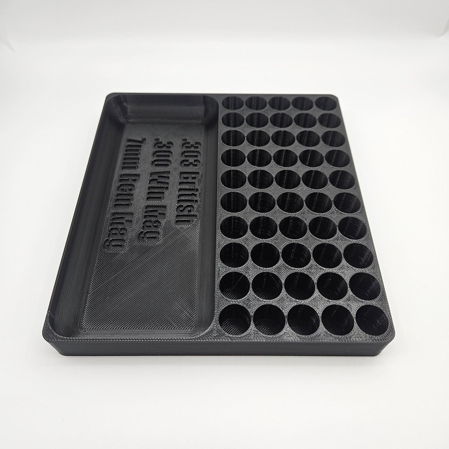 .303 .300 Win Mag 7mm Rem Reloading Block Ammo Stand Ammunition Loading Tray 50