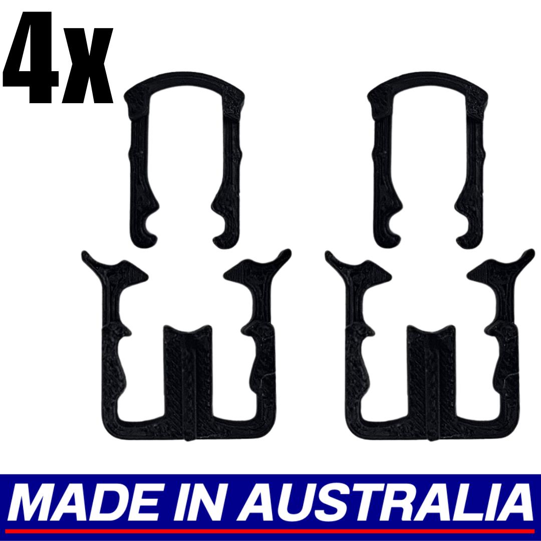 Ford Ranger Fuel Line Retainer Clips 4x Pcs Set Replacement Spare Raptor