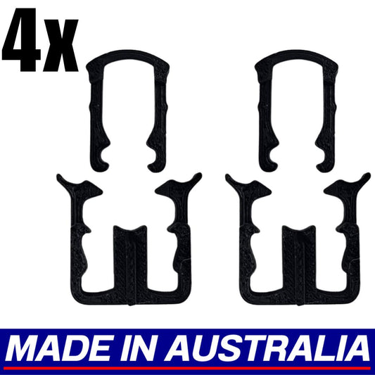 Ford Ranger Fuel Line Retainer Clips 4x Pcs Set Replacement Spare Raptor