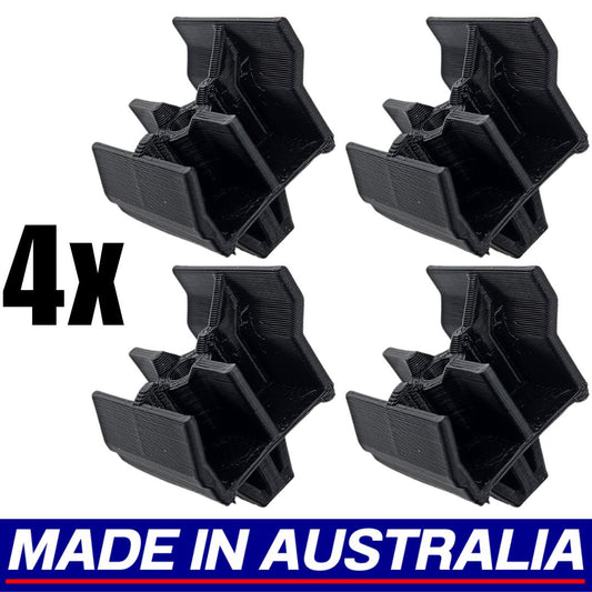 Subaru BRAT Brumby UTE Bed Trim Screw Grommet Chrome Tray 4x Pcs 1978-94 Genuine