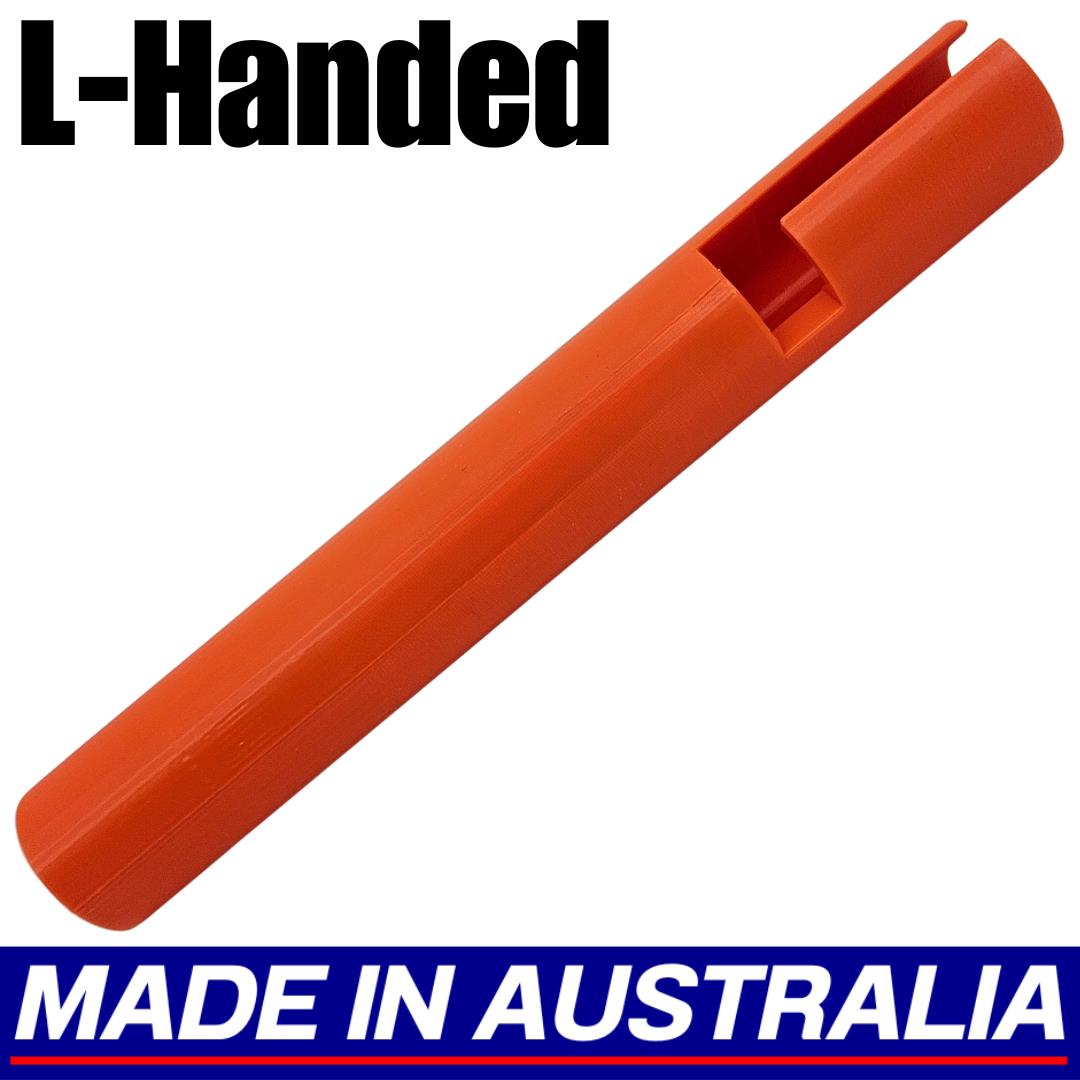 LEFT HANDED Tikka T3x Long Action Rifle Bolt Cover Holder Protector Un-Cocking