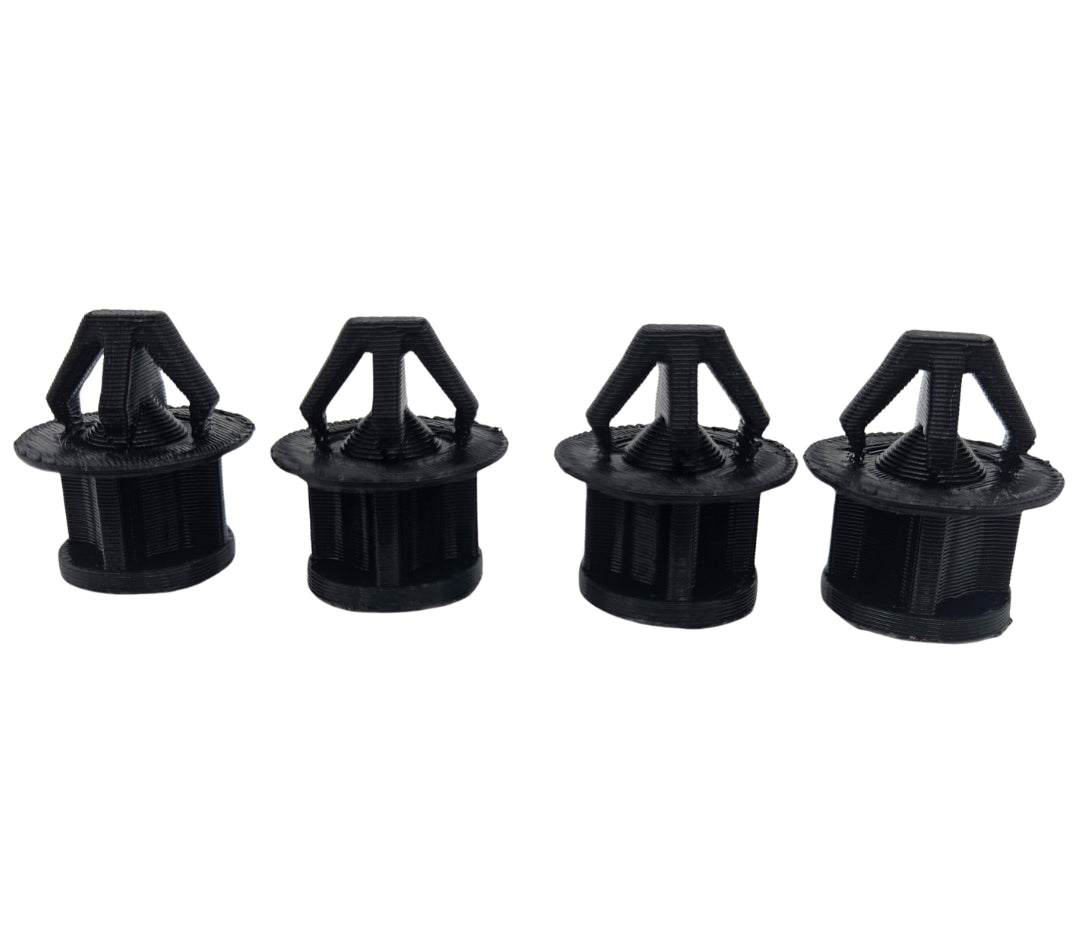 Subaru BRAT Brumby Ute Bed Trim Screw Grommet Chrome Tray Tailgate New Genuine