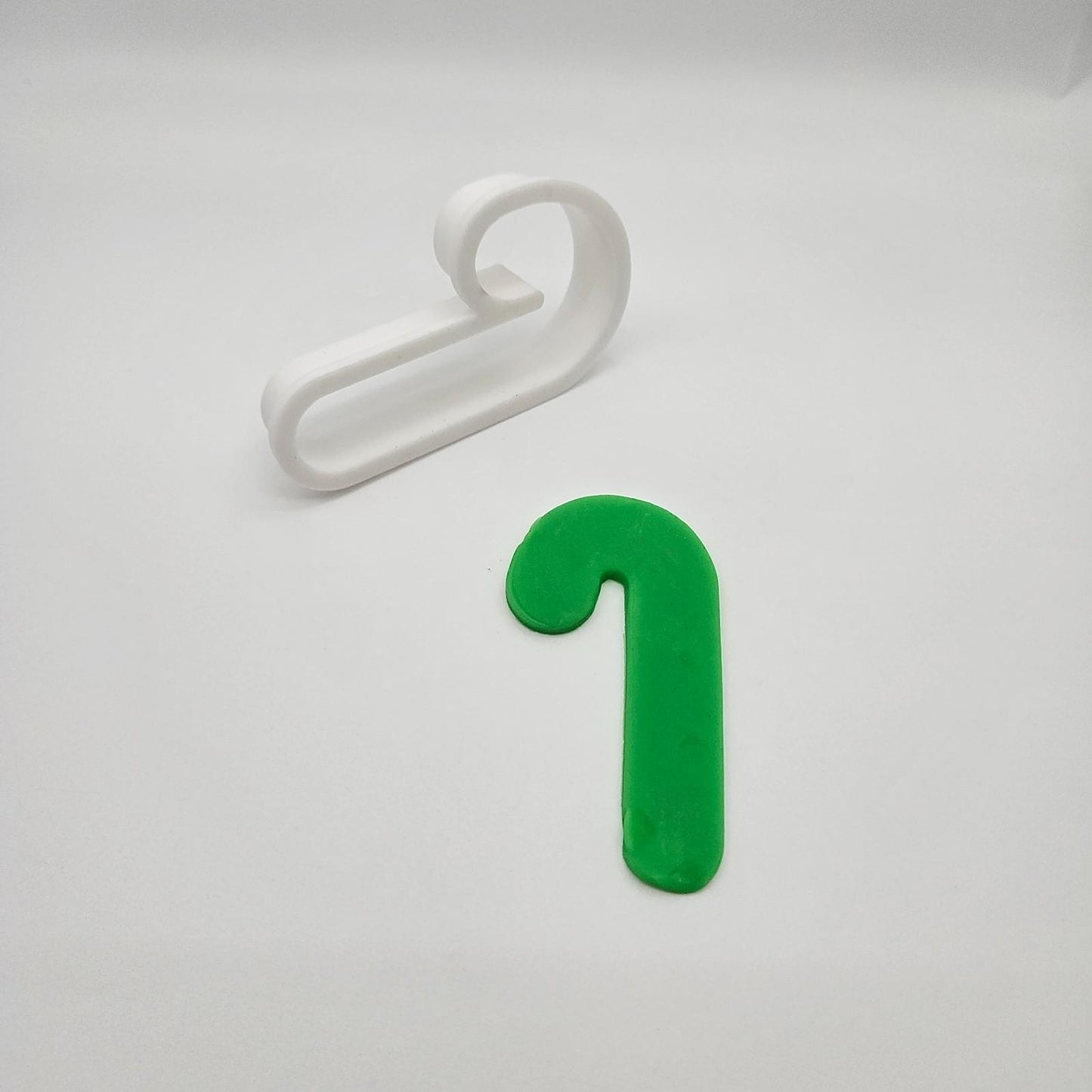 Candy Cane Lolly Christmas Cookie Cutter Biscuit Set Embosser Stamp Fondant