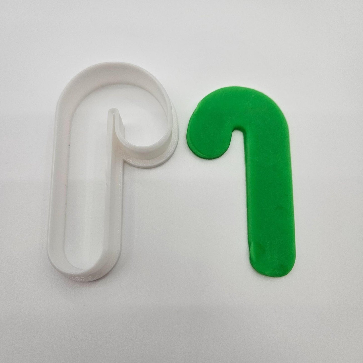 Candy Cane Lolly Christmas Cookie Cutter Biscuit Set Embosser Stamp Fondant