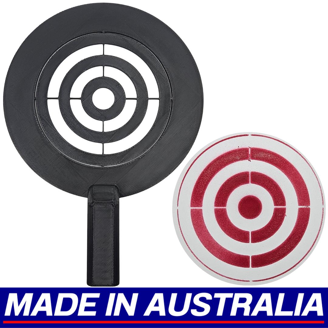 SSAA Official Practice Target Sighting Shooting Target Practice Stencil Range