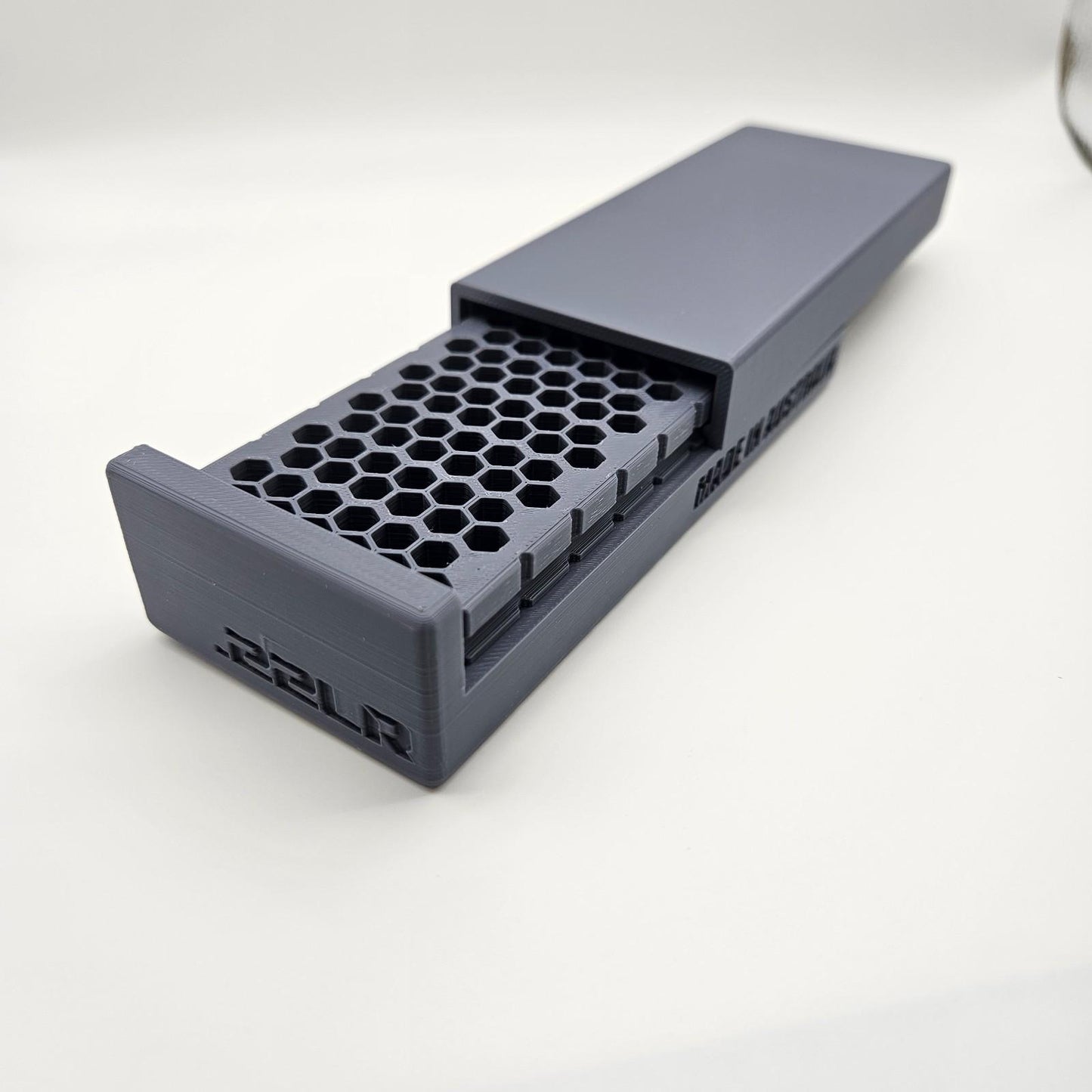 .22lr Ammo Storage Box Dispenser Case - 120 Round Ammunition Rifle Pistol 6 x 20