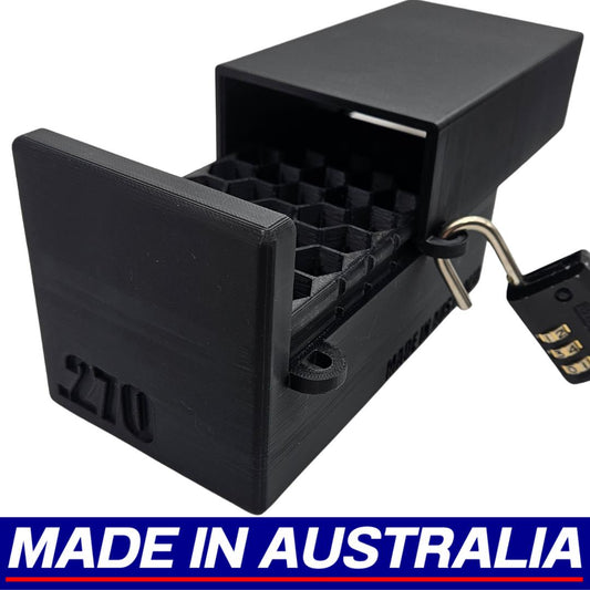 .270 Winchester .303 Ammo Box Dispenser Case 40 Round Rifle Ammunition Loader