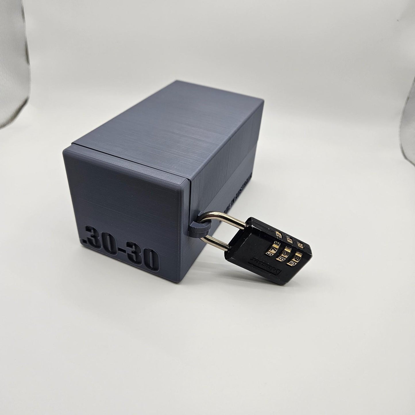 .30-30 Winchester Lockable Ammo Box Ammunition Dispenser Lock Case 50 Rnd Rifle