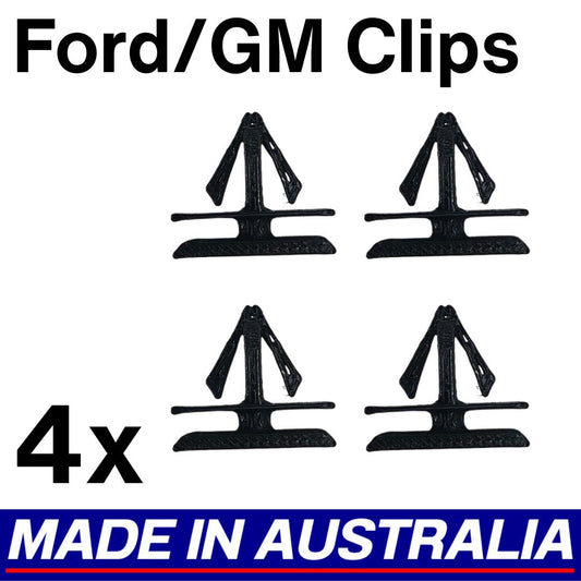 Ford GM Wheel Flair Clips Rocker Molding Retainer Clip Ranger Everest Fiesta