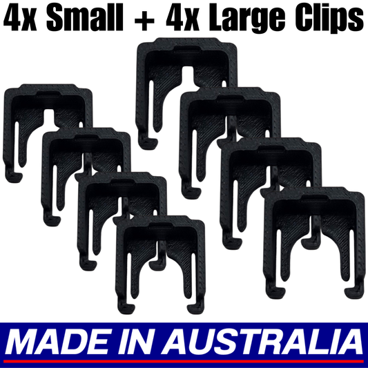 Ford Ranger Fuel Line Retainer Clips 8x Pcs Small Large Replacement Spare Raptor