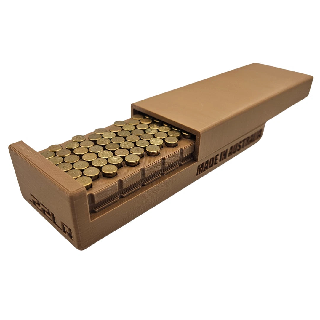 .22lr Ammo Storage Box Dispenser Case - 100 Round Ammunition Rifle Pistol Range