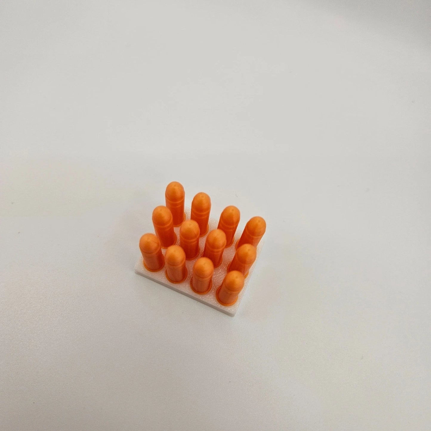 .22lr Snap Caps - Dummy Rounds 12x Pack Plastic Training Ammo Rimfire Bullets