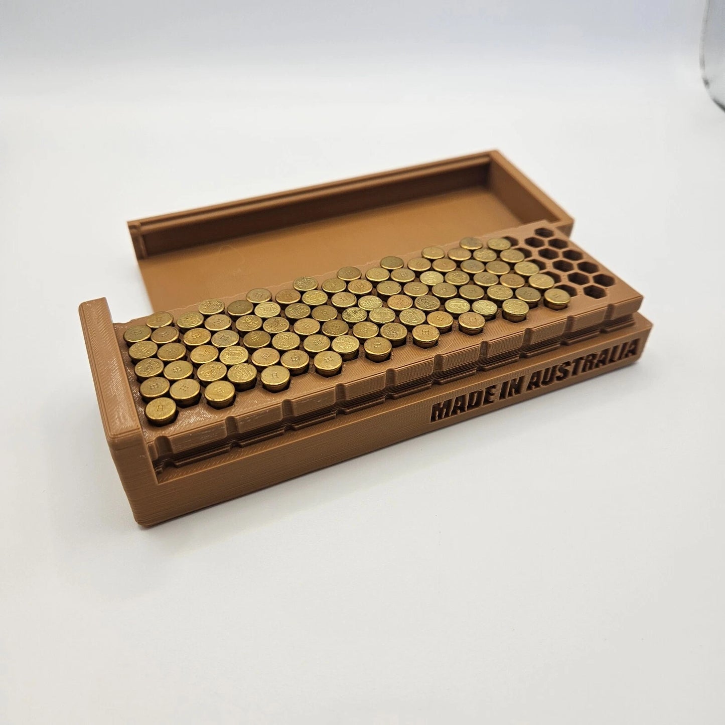 .22lr Ammo Storage Box Dispenser Case - 100 Round Ammunition Rifle Pistol Range